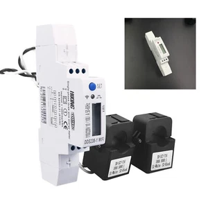 WIFI Smart Energy Meter 2 Phase 3 Wires 110V 100A Power Monitor kWh Wattmeter - Picture 1 of 12
