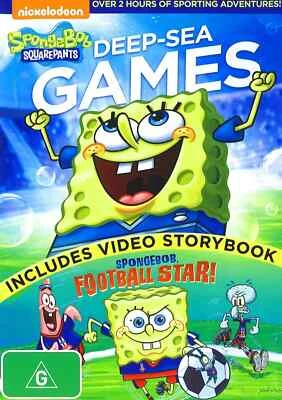 spongebob Squarepants-Deep-Sea Games DVD (Region All, 2013) Free Post - Image 1 of 2