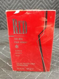 New Giorgio Beverly Hills RED for Men 3.4 ounce Cologne Spray