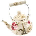 Emaille Keramik Griff Topf Haushalt Wasser Krug Milch Tee Wasserkocher Teekanne