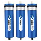 3 Pack 600 GPD RO Membrane Home Reverse Osmosis System Water Filter Replacement