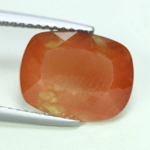 3.96 Cts_Ravishing Best Color_100 % Natural Unheated Red Andesine_Sunstone - Imagen 1 de 3