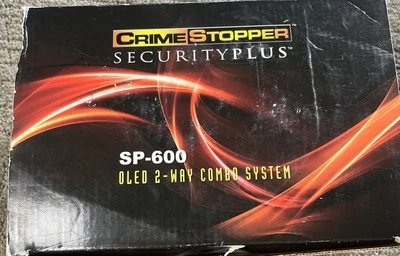 Crimestopper SP-600 2-way Paging Remote Start Keyless Entry Car Alarm System - Image 1 of 4