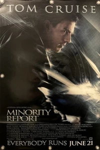 MINORITY REPORT Original One Sheet Movie Poster - 2002 - Picture 1 of 6