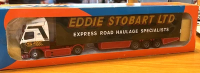 Eddie Stobart TEKNO 69 - Volvo FH12 y remolque 1:50 - en caja/sin abrir Foto 1 de 4