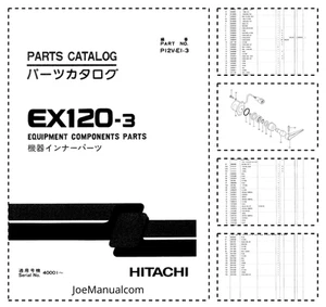 Hitachi EX120-3 Equipment Components Parts - Picture 1 of 1