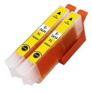 2 Yellow Ink Cartridges for Epson Expression Photo XP-750 XP-850 XP-950 XP-970 - Picture 1 of 6