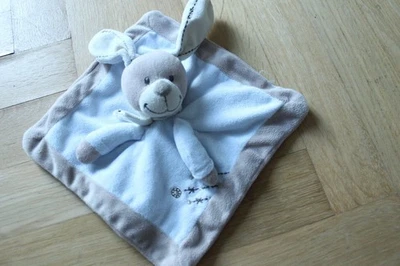 Nico-toy Kuschel-tuch Cuddles Hase Schmuse-tuch kuschel-tier weiß - Bild 1 von 3