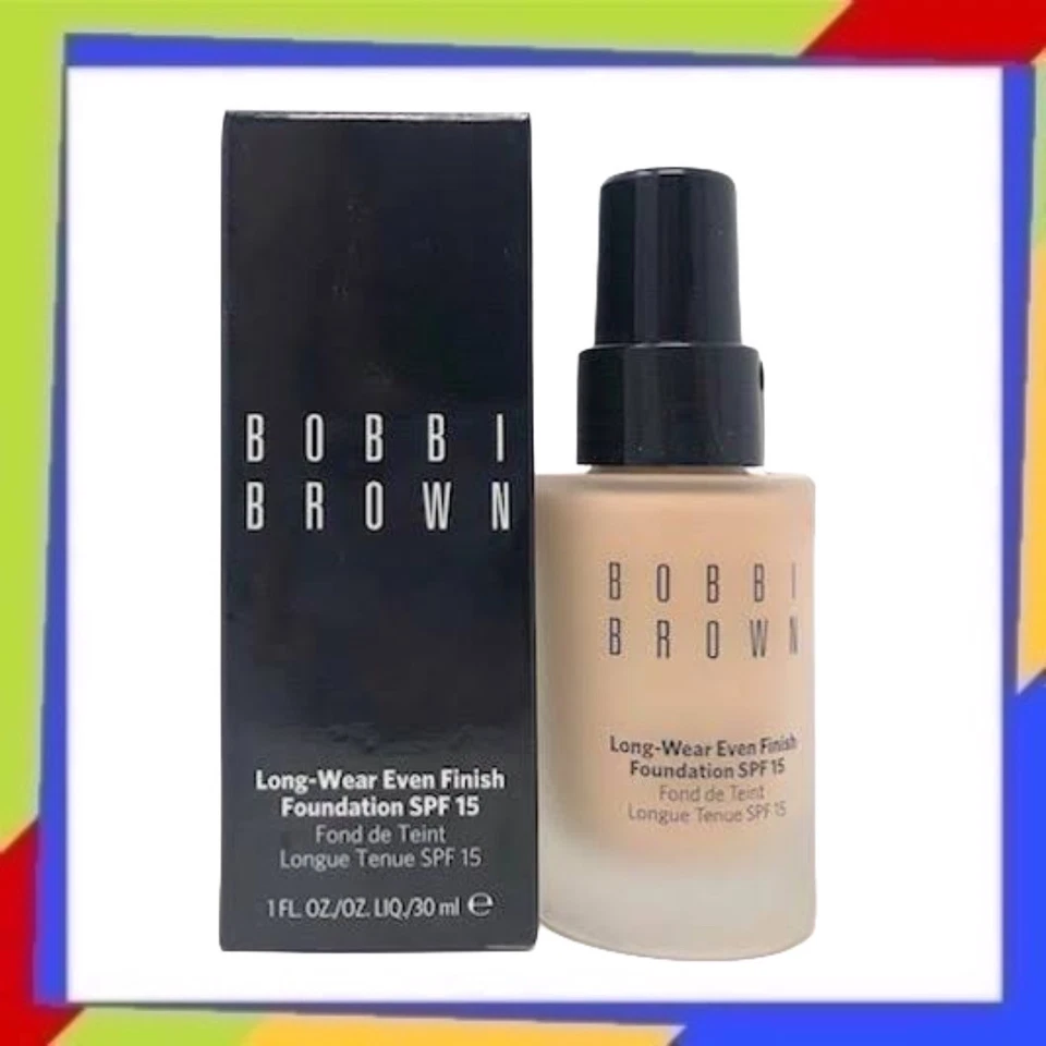 Bobby Brown - Base de maquillaje de acabado uniforme de larga duración - Porcelana cálida 0,5 - Nueva en caja Foto 1 de 2