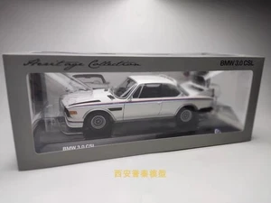 1:18 Minichamps BMW 3.0 CSL White Heritage Edition Diecast Model Toy - Picture 1 of 3