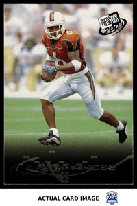 2001 Press Pass #20 SANTANA MOSS University of Miami RC EX - Picture 1 of 4