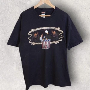 t-shirt uomo vintage Harley Davidson USA manica corta grafica, grande - Foto 1 di 4