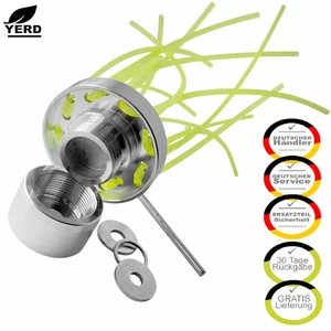 YERD Taifun Mini Wildkraut Unkraut bürste 8 Doppel Fäden Aluminium Freischneider - Bild 1 von 10