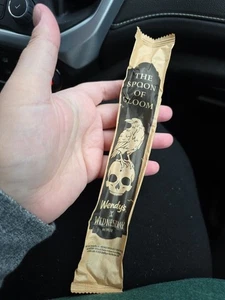 Wendy's Wednesday Addams Meal Of Misfortune Spoon Of Gloom Netflix - Picture 1 of 4