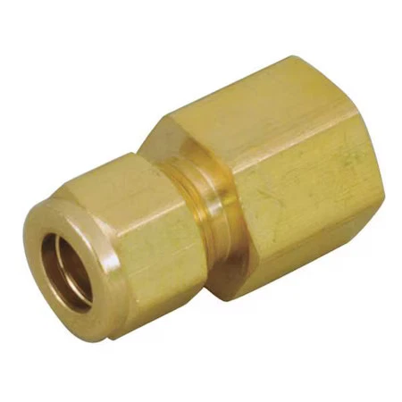 Conector recto de latón Parker 6Fsc8n-B 3/8" A-Lok X 1/2" Fnpt Foto 1 de 1