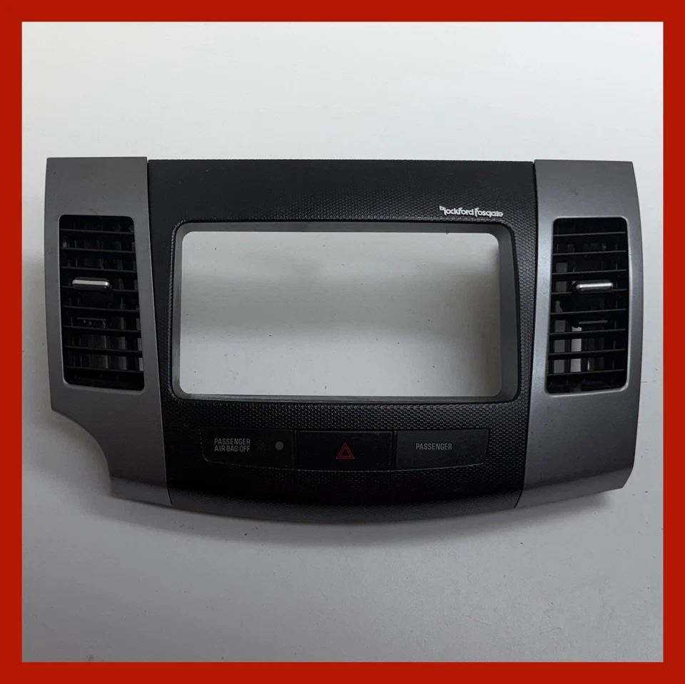 Radio navegación tablero Mitsubishi Outlander 2007-2013 aire acondicionado bisel de ventilación S39B Foto 1 de 4