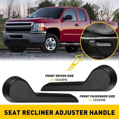 Left Right Seat Adjuster Lever Handle For 07-14 Chevy Silverado GMC Sierra Yukon - Image 1 of 4