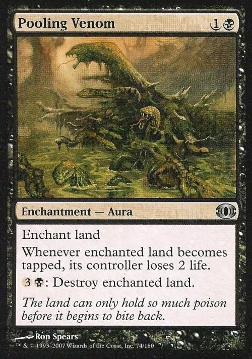 Pooling Venom - Light Play MTG Futuresight - Image 1 of 1