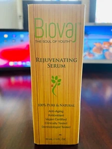 NEW ! / Biovaj : The Soul Of Youth : Rejuvenating Serum : 100% Pure & Natural : - Picture 1 of 1