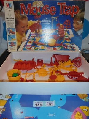VINTAGE MOUSETRAP BOARD GAME CIRCA 1980'S (#489) COMPLETE IN VG CON - Image 1 of 2