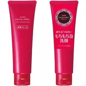 Shiseido AQUALABEL Milky Mousse Moisture Foam Cleanser 130g - Picture 1 of 3