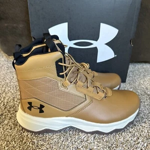 Under Armour Men’s UA Stellar G2 6" Tactical Duty Brown Hiking Boots Mens 10 New - Picture 1 of 6