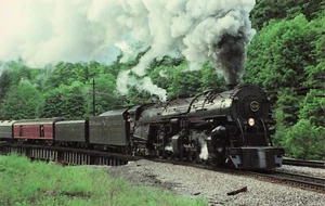 Independence Limited Roanoke VA nach Chicago, bei Bluestone, WV 1988 - Bild 1 von 2