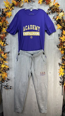 CBA Shirt Sweatpants Medium Christian Brothers Academy Cheerleading Syracuse NY - Image 1 of 4