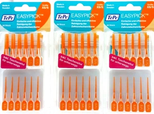 3 uds TePe EASYPICK cepillo interdental XS/S naranja 36 unidades espacios interdentales - Imagen 1 de 1