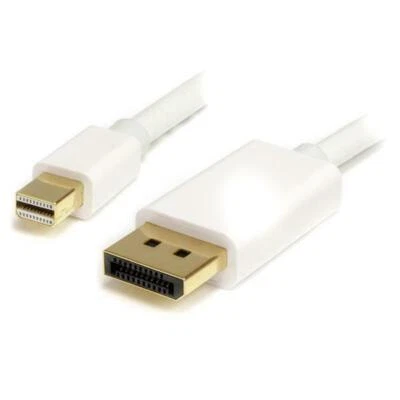 StarTech MDP2DPMM3MW 3m (10 ft) White Mini DisplayPort? to DisplayPort 1.2 - Image 1 of 3