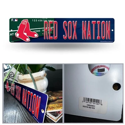 ⚾️MLB Baseball Plastic Street Sign 4" x 16" [Brand New]⚾️ - Image 1 of 4