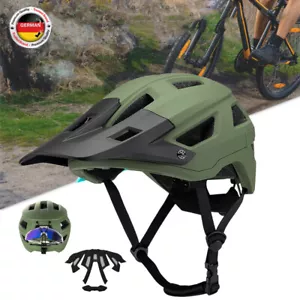 Fahrradhelm MTB Helm Mountainbike Herren/Damen Schutzhelm Radhelm abnehmbaren DE - Bild 1 von 14