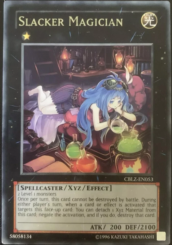 Slacker Magician *Rare* Unlimited Edition [CBLZ-EN053] YuGiOh TCG Card - Image 1 of 1