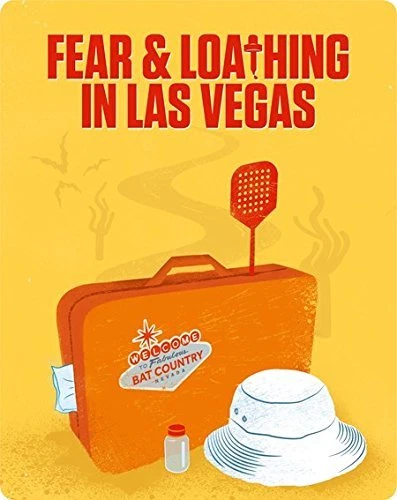 Fear and Loathing in Las Vegas Metal Steelbook Only G2 Blu Ray Size Holds 1 Disc