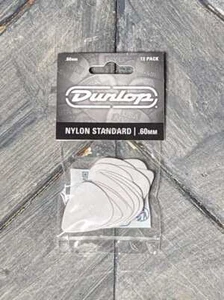 Dunlop Nylon Standard 0,60 mm 44P.60 Pick Pack - Bild 1 von 2