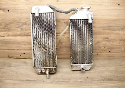 2013 13 Kawasaki KX250F KX 250 Left Right Radiator Engine Cooling Radiators - Image 1 of 4