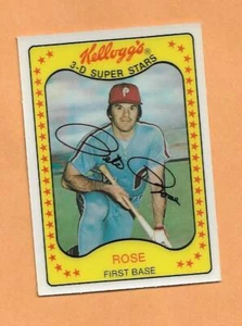 PETE ROSE 1981 KELLOGGS 3-D SUPERSTARS CARD # 63 - Picture 1 of 1