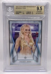 2020 Topps Transcendent WWE Mandy Rose Sacs /50 BGS 9.5 (Subgrades 9 9.5 10 9.5) - Picture 1 of 1