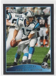 2009 Topps Jake Delhomme #134 BLACK PARALLEL SN#/54 - Picture 1 of 2