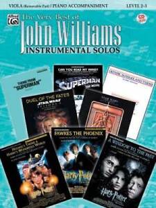 The Very Best of John Williams pour cordes : alto (avec piano acc), bo - BON