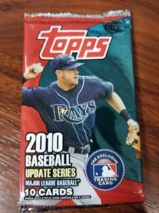 2010 Topps MLB Baseball Update Series 10 Card Hobby Pack - See Checklist within - Picture 1 of 6