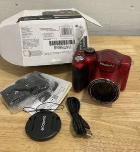 Polaroid iE6035 18MP 60x Optical Zoom Digital Camera, Red - FOR PARTS ONLY - Picture 1 of 9