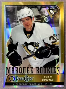 2008-09 O-Pee-Chee Marquee Rookie Metal #511 Ryan Stone Pittsburgh Penguins RC - Imagen 1 de 1