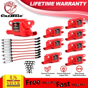 8 Pack UF413 Square Ignition Coils For Chevy Silverado 1500 GMC Sierra 1500 US - Picture 1 of 12