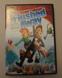 Flushed Away (DVD, 2007, Full Frame) Dreamworks & Aardman - Picture 1 of 15