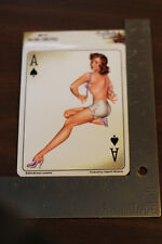 NEW MICHAEL LANDEFELD ACE OF SPADES PINUP STICKER