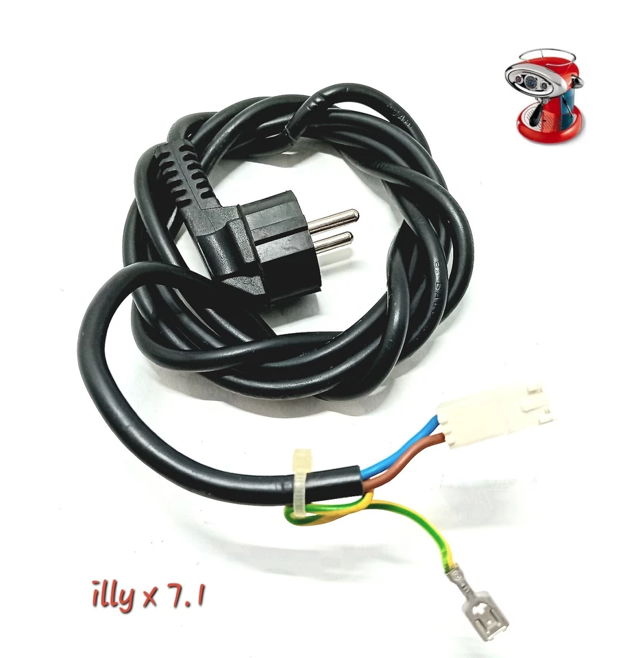 ILLY X7 FRANCIS Filo Cavo Corrente 220 Volt   Capsula Macchina Caffe Ricambio - Immagine 1 di 1
