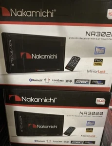 Nakamichi NA3020 2-DIN Built-in Bluetooth Touch Screen With FREE Backup Camera  - Picture 1 of 8