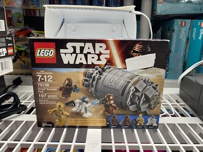 Lego Star Wars 75136 Droid Escape Pod Nuevo Sellado Retirado Jawa Estrella de la Muerte R2-D2 Foto 1 de 4