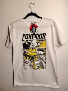 Original Lizenziertes Pokemon Pikachu Comic Anime Weiß Herren Shirt S-XXL - Bild 1 von 8